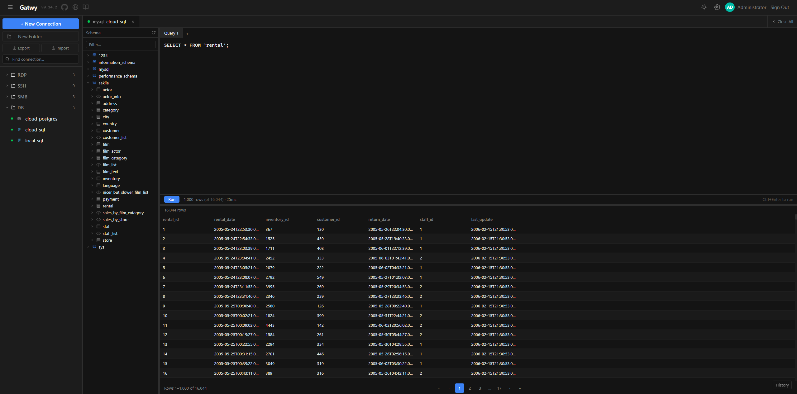 DB Browser screenshot